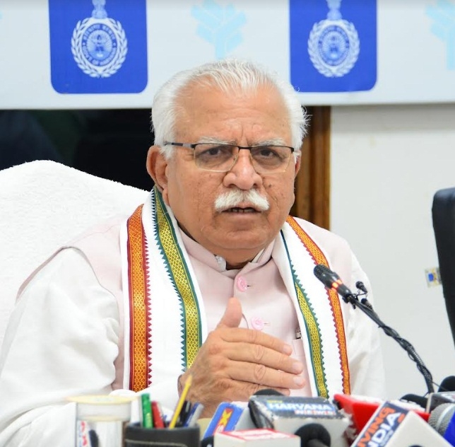 The Weekend Leader - Haryana CM greets people on New Year